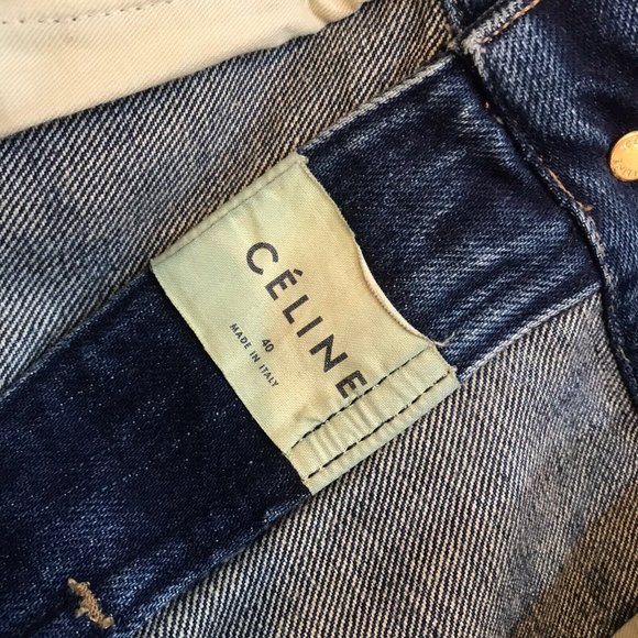 CELINE Paris Womens Size 40 Denim Jeans NEW WITHOUT TAGS - Picture 3 of 4